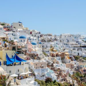 سانتوريني في اليونان