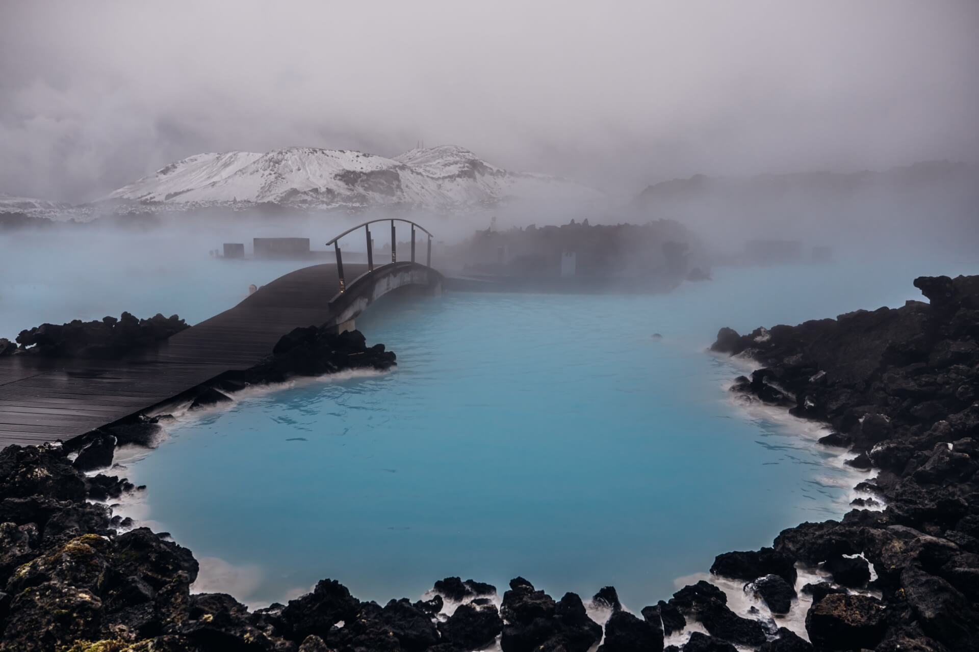 بحيرة بلو لاغون في ريكيافيك